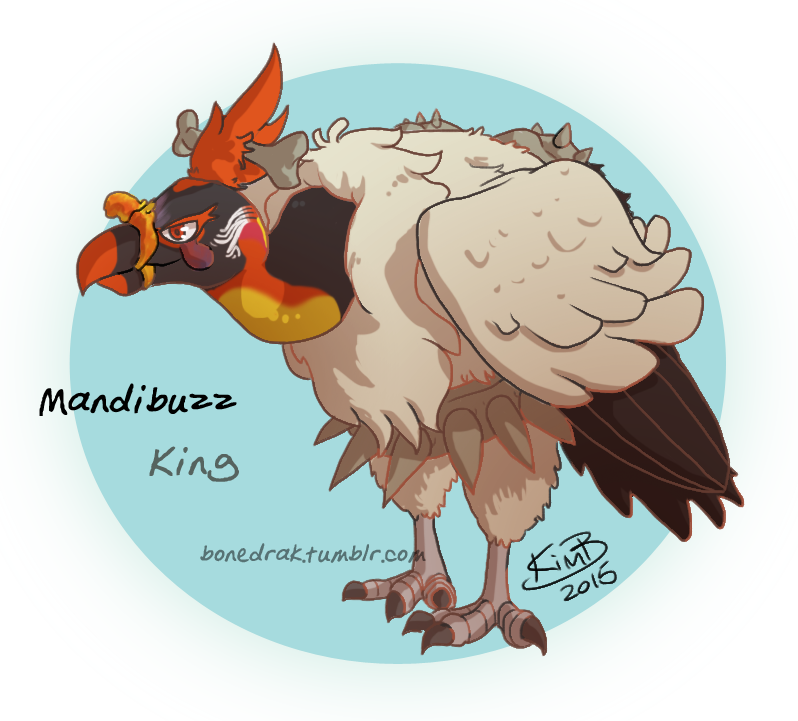 Mandibuzz Pokemon Fanart Clipart