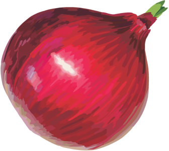 Fresh Red Onion Vegetable Free Clipart