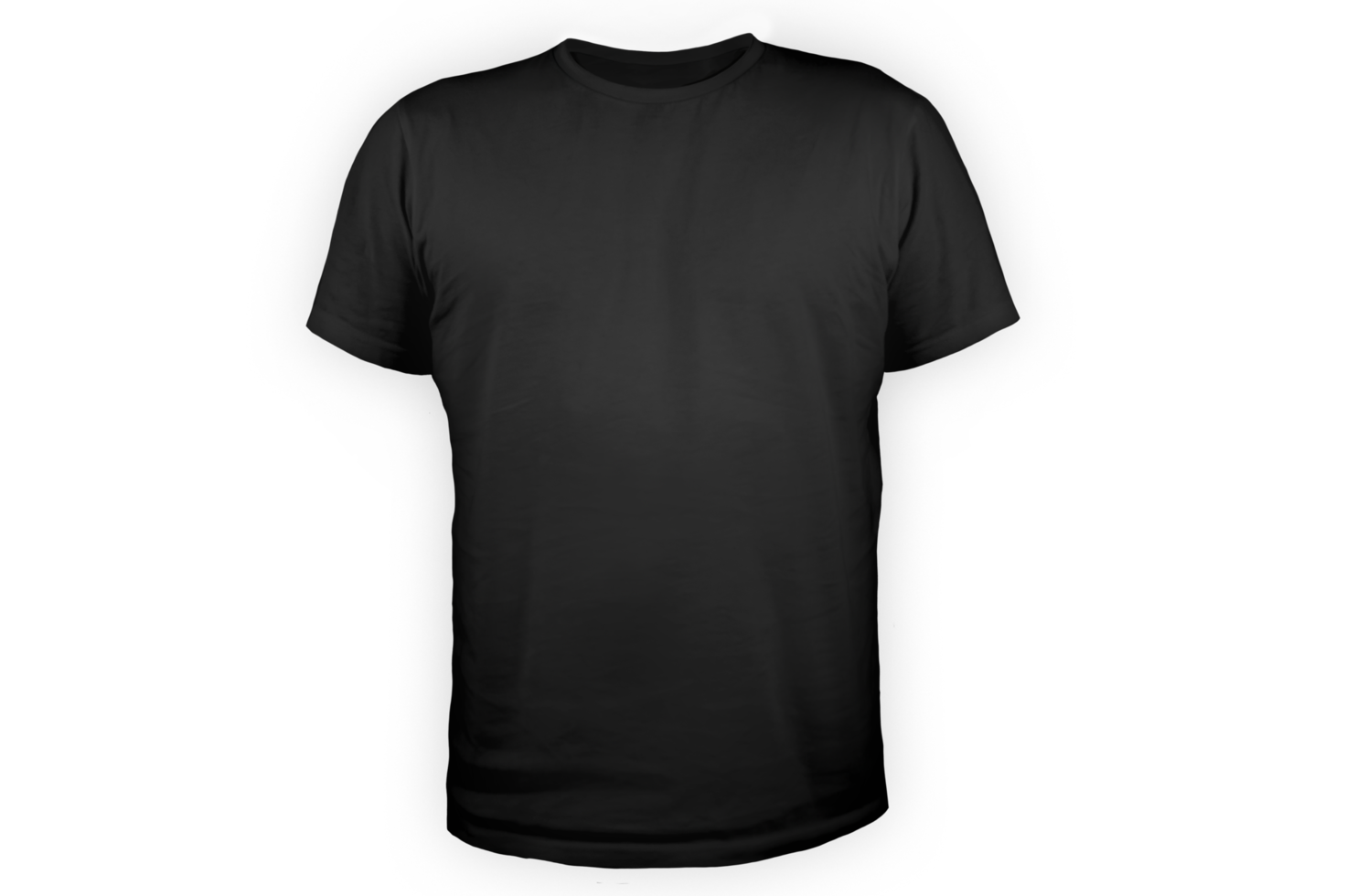 Blank Black T-Shirt Mockup Free Download