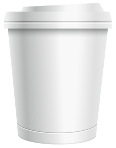 Blank White Paper Coffee Cup Free Clipart