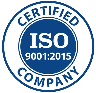 ISO 9001 2015 Certified Company Badge Free Clipart