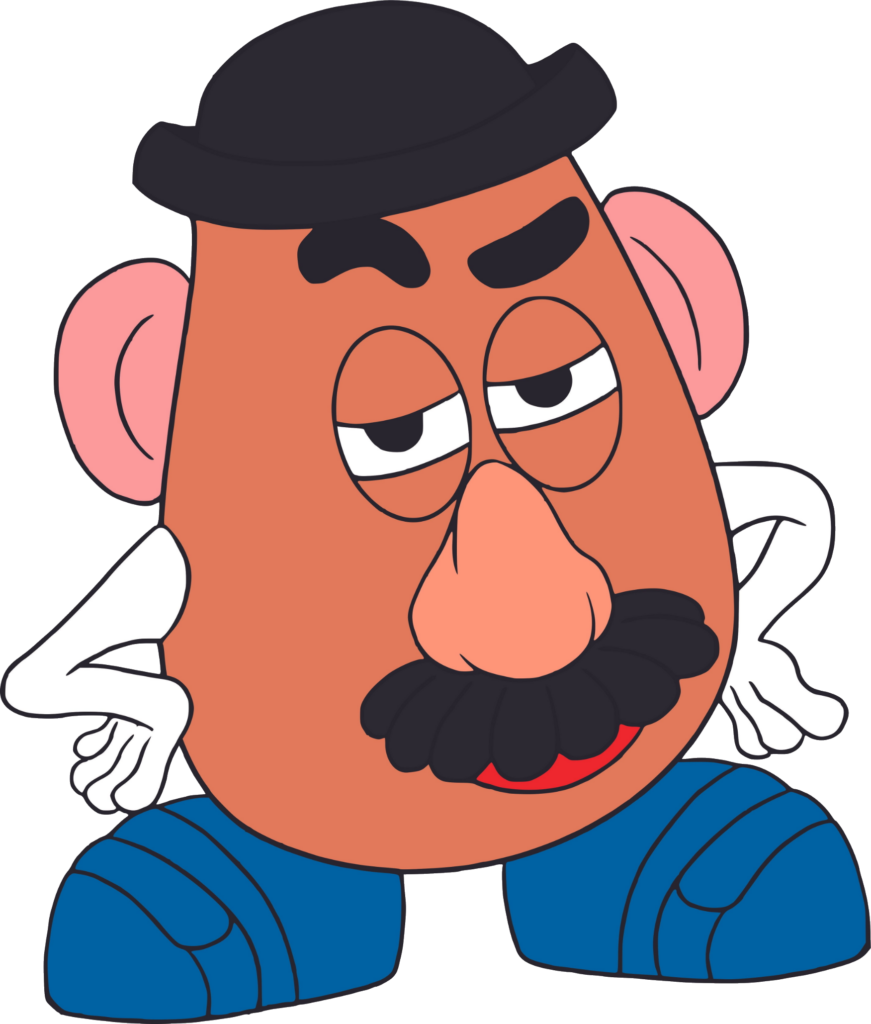 Mr Potato Head Cartoon Character Free Download