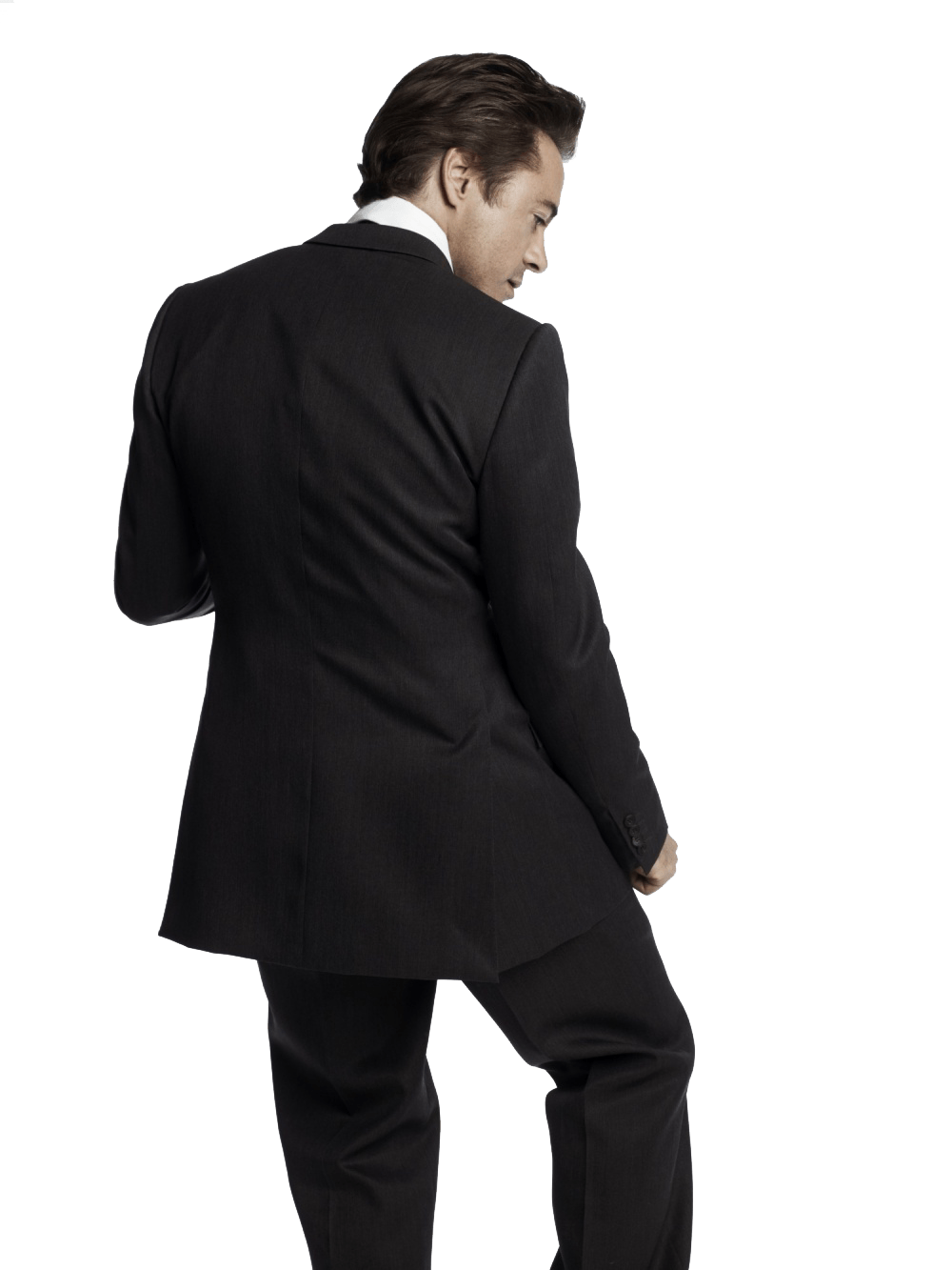 Robert Downey Jr Suit Back View Free Clipart