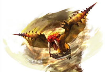 Monster Hunter Flying Wyvern Monster Free PNG
