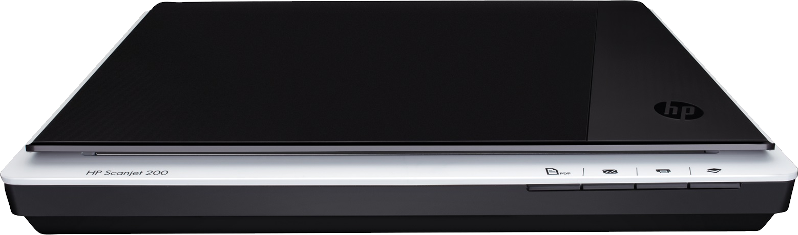 HP Flatbed Document Scanner Free Clipart