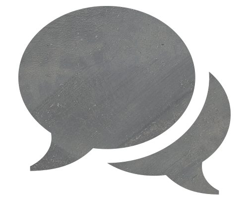 Grey Speech Bubbles Chat Icon Free Download