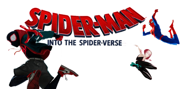 Spider Man Into The Spider Verse Logo Characters Free Clipart