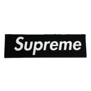 Supreme Black Box Logo Sticker Clipart