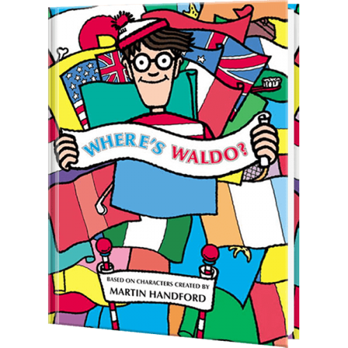 Where's Waldo Book Cover Clipart