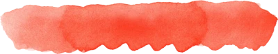 Red Watercolor Brush Stroke Banner PNG Image