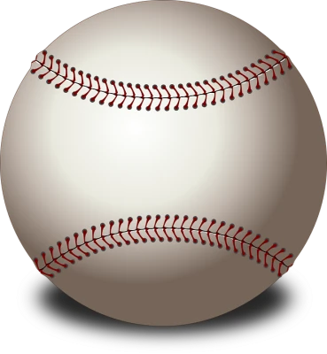 Realistic Baseball Ball PNG Image