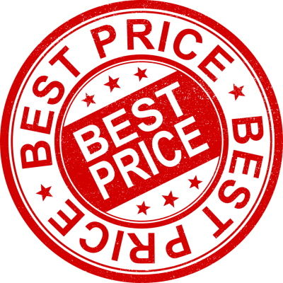 Red Best Price Stamp Badge PNG Image