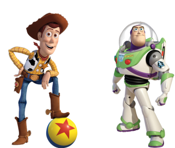 Buzz Lightyear And Woody Toy Story Clipart