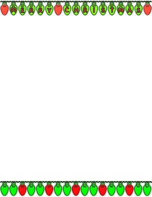 Merry Christmas Text with Bulbs Free PNG