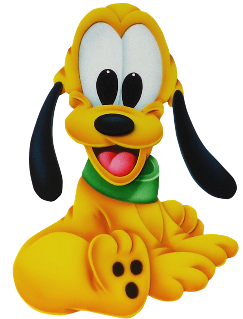 Disney Pluto Dog Character Free Clipart