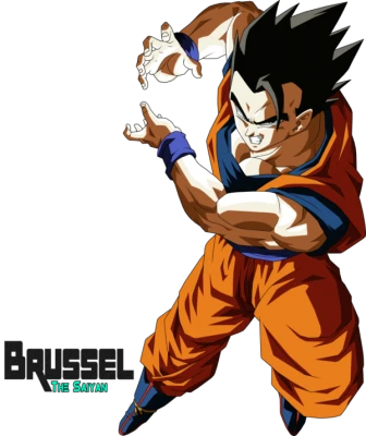 Gohan Attacking Clipart
