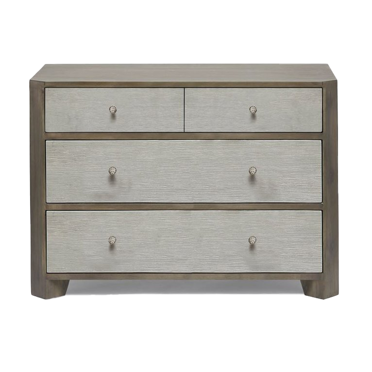 Grey Wooden Dresser Clipart