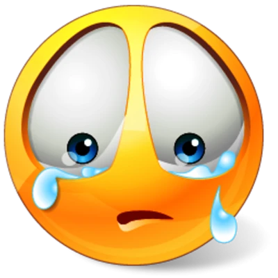 Crying Sad Emoji PNG Image
