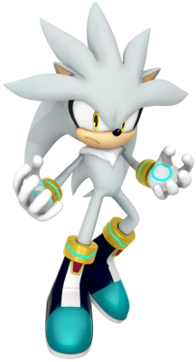 Silver The Hedgehog Transparent Background