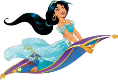 Jasmine On Magic Carpet Clipart