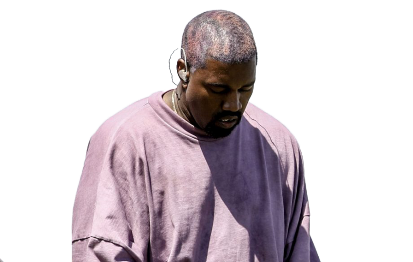 Kanye West Portrait Clipart