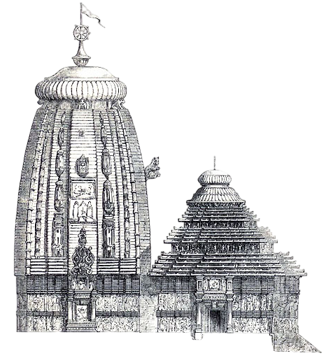 Konark Sun Temple Architecture Drawing Clipart