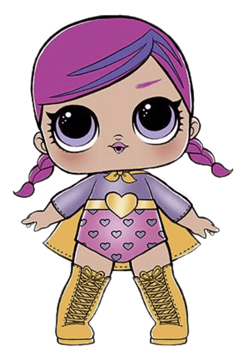LOL Surprise Super BB Doll Clipart