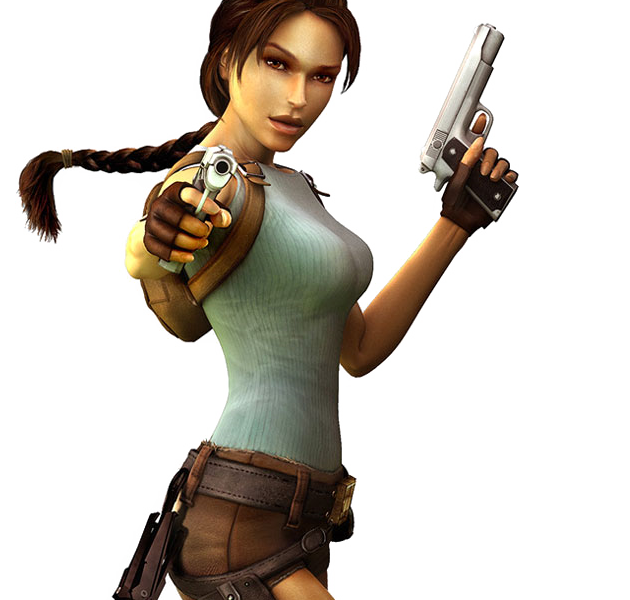 Lara Croft Tomb Raider Character Clipart