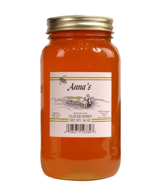 Honey Jar Clover PNG Image