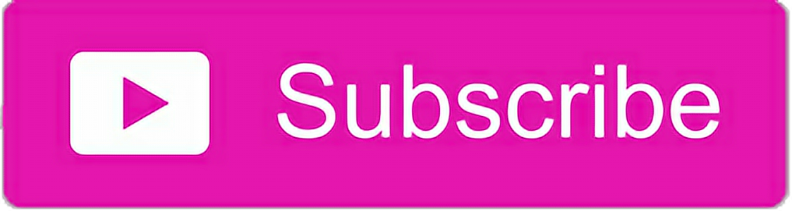 Modern Pink YouTube Subscribe Button Free PNG
