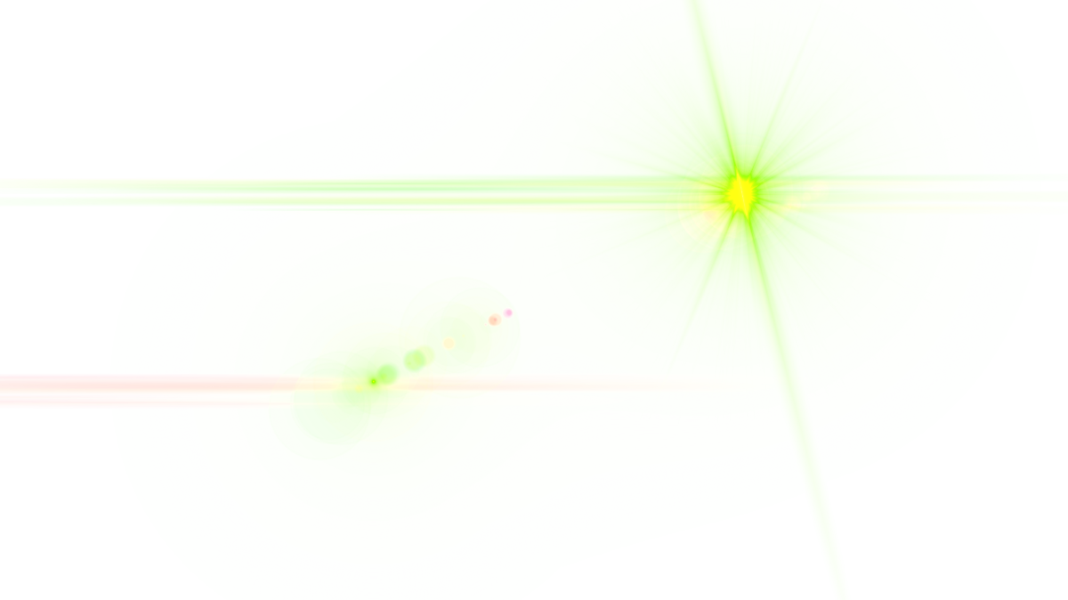 Green and Pink Lens Flare Light Effect Free Clipart