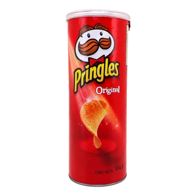 Pringles Original Potato Chips Can Free PNG