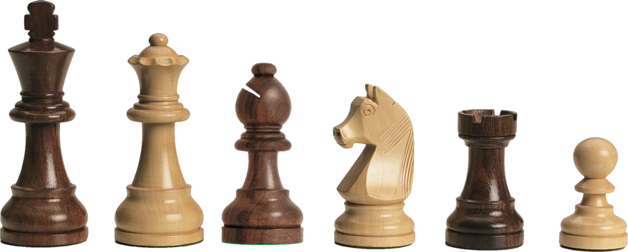 Complete Set of Chess Pieces Clipart