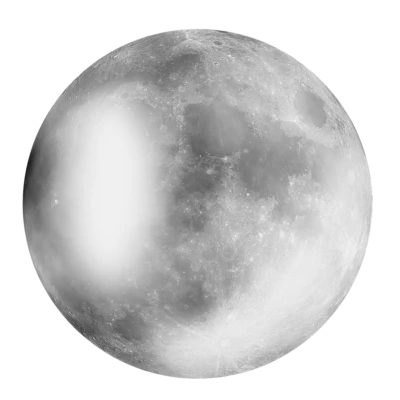 Full Moon Night Sky PNG Image