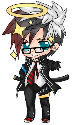 Chibi Angel Warrior Anime Character Free PNG