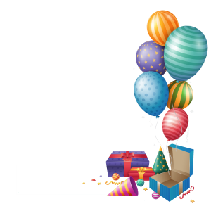 Birthday Balloon PNG – Colorful & Festive Transparent Images Download 5