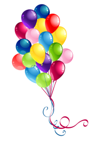 Birthday Balloon PNG – Colorful & Festive Transparent Images Download 6