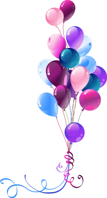 Birthday Balloon PNG – Colorful & Festive Transparent Images Download