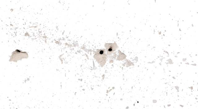 Grunge White Paint Splatter Texture Clipart