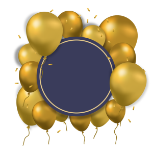 Birthday Balloon PNG – Colorful & Festive Transparent Images Download 10