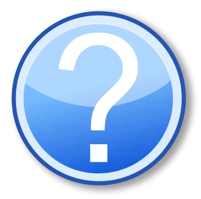 Blue Question Mark Free PNG