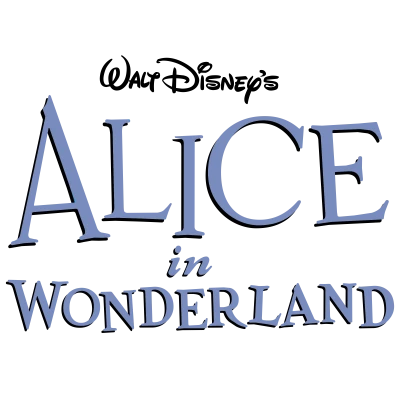 Alice in Wonderland Logo Transparent Background