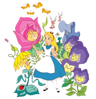Alice in Wonderland Characters Free PNG