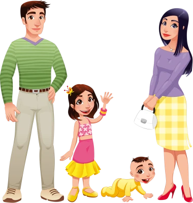 Cartoon Family Clipart