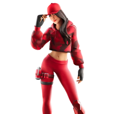 Fortnite Ruby Skin Free PNG