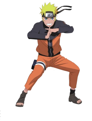 Naruto Uzumaki Character Transparent Background