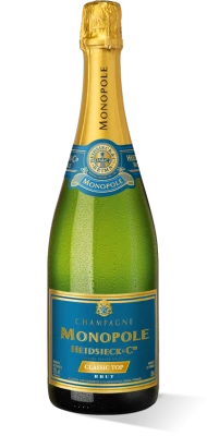 Monopole Champagne Bottle Clipart