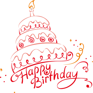 Birthday Text PNG – Festive & Stylish Transparent Lettering Download 4