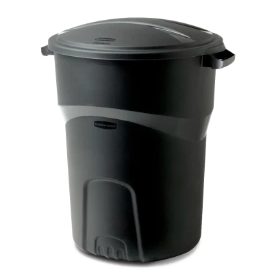 Black Rubbermaid Trash Can Transparent Background