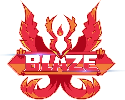 Blaze Esports Gaming Logo Free PNG